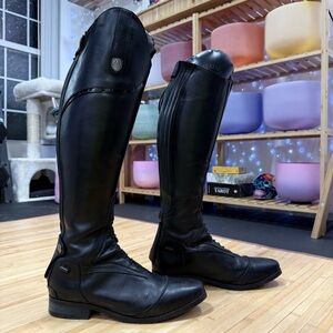 Mountain Horse Sovereign Tall Riding Boots Black Size 9 Reg/Reg